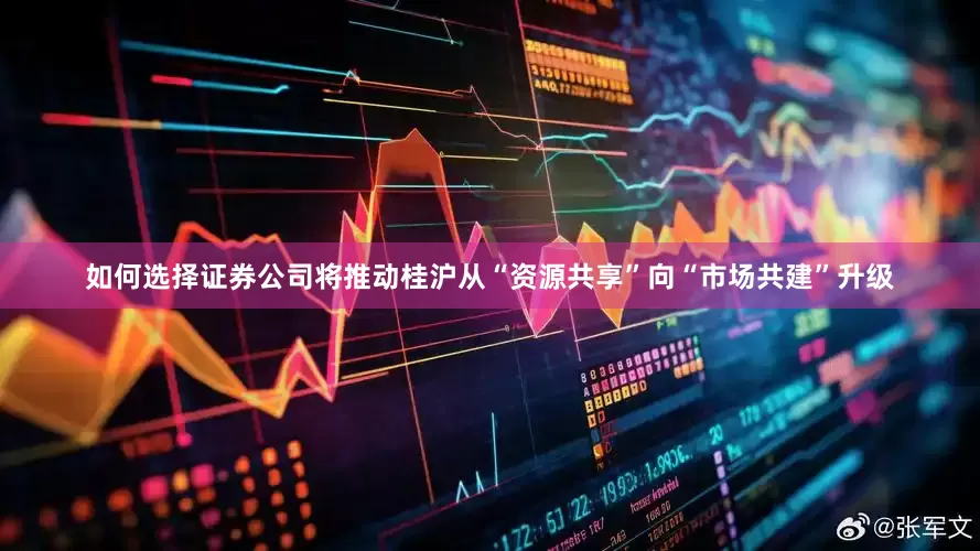 如何选择证券公司将推动桂沪从“资源共享”向“市场共建”升级